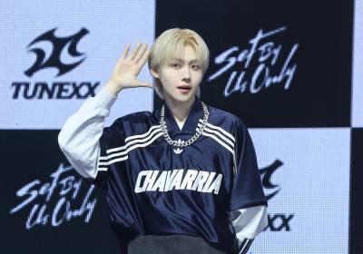 [포토] 튜넥스 시환, 금빛 비주얼