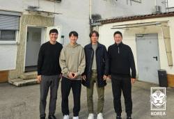 홍명보 감독, 월드컵 100일 남기고 태극전사와 어떤 대화 나눴나…유럽 출장의 의미는