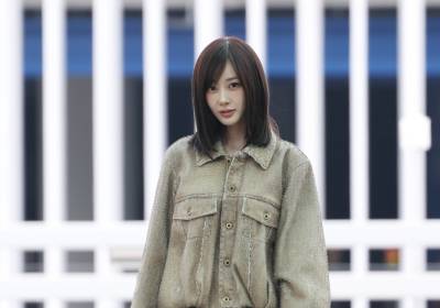 [포토] 에스파 지젤, 시크하게 툭 취하는 포즈