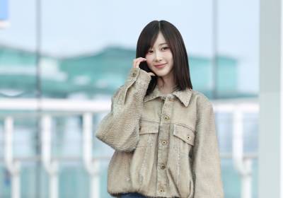 [포토] 멋진 공항패션 완성한 에스파 지젤