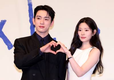 [포토]박진영, 김민주, 올봄 최강의 비주얼 커플