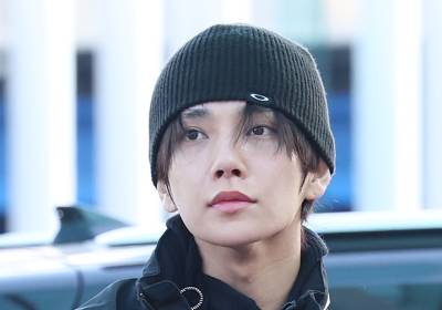 [포토] 세븐틴 조슈아, 아침에도 빛나는 미모