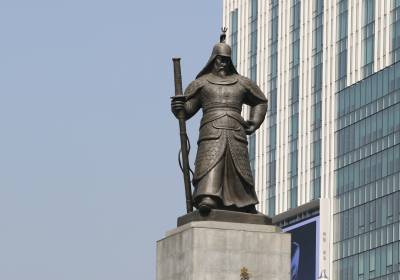 [포토] 경찰 인력 배치된 광화문 광장