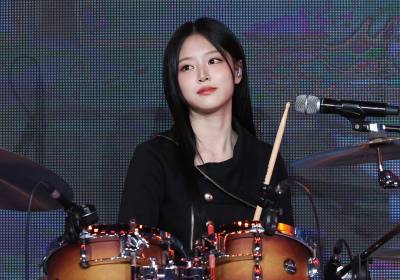 [포토] 레이턴시 현진, 여신 드러머