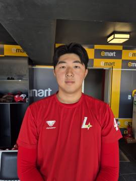 "크게 될 놈인가 싶다" 신인으로 개막 5선발 테스트 앞둔 김민준 "부담이나 긴장은 없다"  