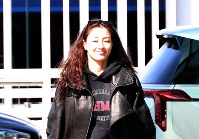 [포토]트와이스 지효, 올블랙으로 편하게 힙하게