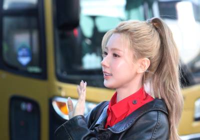 [포토] 아이들 미연, 호불호 없는 하이 포니테일