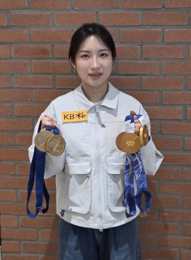  ‘올림픽 금메달리스트’ 김길리는 여전히 도전이 즐겁다 “우승 레이스 500번은 봤어요”