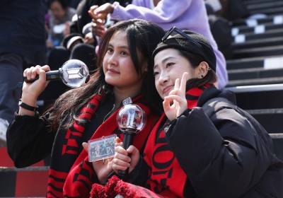 [포토] 방탄소년단 공연 D-1, '아미' 설레요