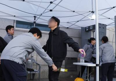 [포토] BTS 광화문 공연으로 보안 강화