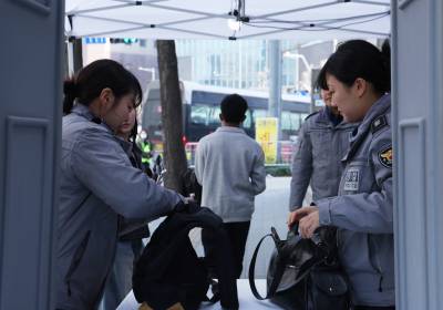 [포토] BTS 광화문 공연으로 보안 강화