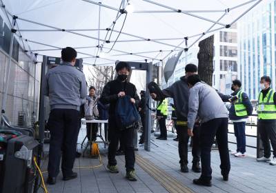 [포토] BTS 광화문 공연으로 보안 강화