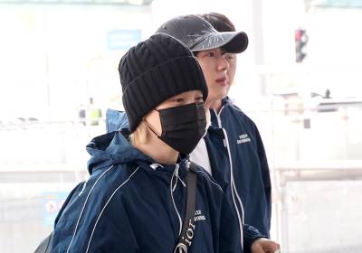 [포토]BTS 지민, 이제 미국으로...