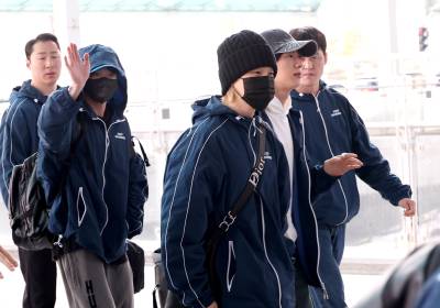 [포토]광화문 컴백무대 마친 BTS, 이제 미국으로