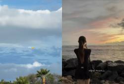 ‘하정우♥’ 차정원, 하와이 데이트 중에도 인증샷은 못참지 [IS하이컷]