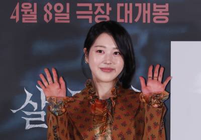 [포토] 장다아, 혈색 좋은 손바닥