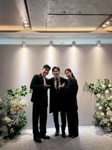 코요태 신지·김종민, 이민우 결혼식 총출동…“진심으로 축하” [IS하이컷]