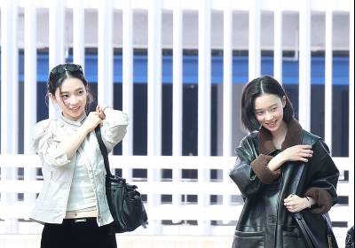 [포토] 에스파 카리나-윈터, 예쁜 애 옆에 예쁜 애