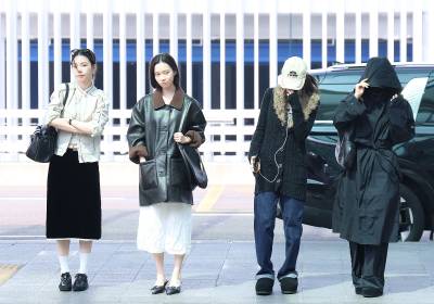 [포토] 에스파, 월드 투어 잘 다녀올게요~