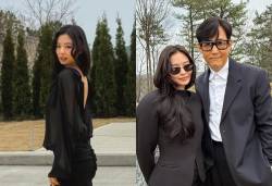 제니, 파격 언더붑 패션…이정재 만나 ‘성덕’ 인증 [IS하이컷]