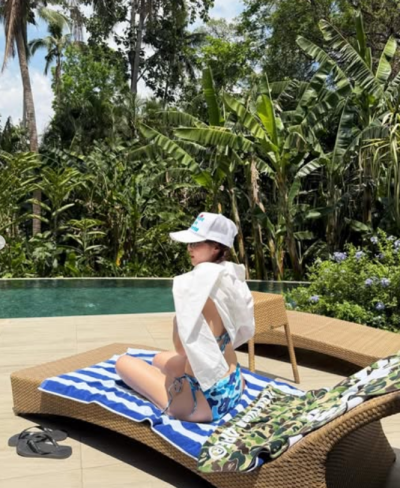 “내가 좋아하는…” 산다라박, 무결점 비키니 자태 [IS하이컷]