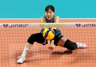 [포토]유서연, 안정적인 리시브