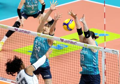 [포토]권민지, 완벽한 블로킹