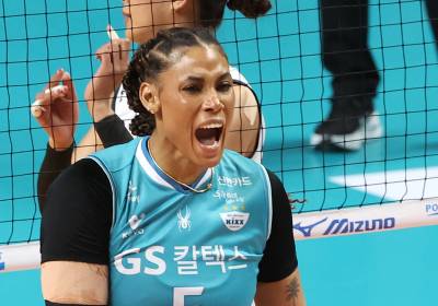 [포토]실바, 승리 예감 포효!