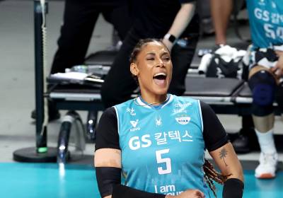 [포토]실바, 득점 포효