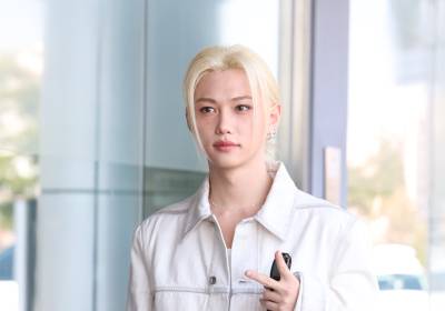 [포토] 스트레이 키즈 필릭스, 힙하게 브이~