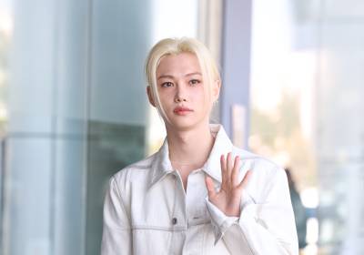 [포토] 스트레이 키즈 필릭스, 오늘도 열일하는 미모