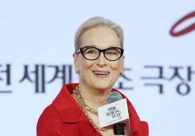 [포토] 메릴 스트립, 인자한 미소