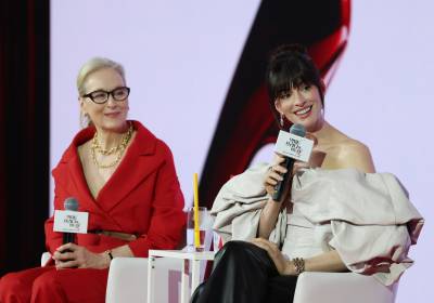 [포토] '악마는 프라다를 입는다2' 케미가 기대되는 미란다와 앤디