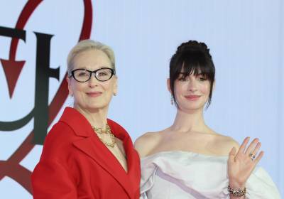 [포토] 메릴 스트립-앤 해서웨이, 20년 만에 만난 미란다와 앤디