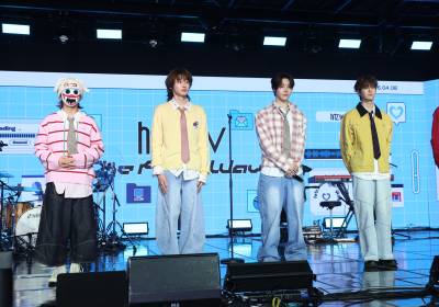 [포토] 긴장한 모습이 보이는 하츠웨이브