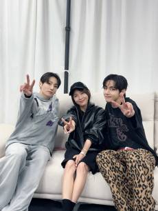 하지원, BTS 뷔·정국 만났다…“모든 게 완벽” 팬심 폭발 [IS하이컷]