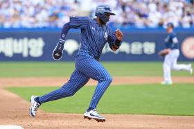 4안타+홈런 만큼 빛난 디아즈의 다리, "느린 거 알지만, 기회 놓치고 싶지 않았다" [IS 스타]