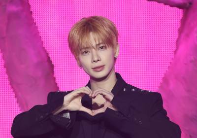 [포토] 투모로우바이투게더 태현, 사랑스러운 하트 발사