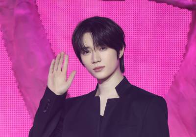 [포토] 투모로우바이투게더 범규, 멋진 손인사에 심쿵