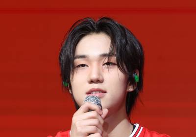 [포토] 인사말 하는 비보이즈 원천