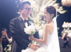김준호♥김지민, 1200명 축복 속 부부 됐다