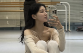 수지, 발레복 입고 유연함 뽐낸 ‘우아한 일상’